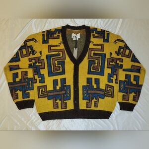 Multicolor Champion X Angelo Baque Cardigan Men